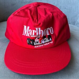 Red Racing Team Kids Cap